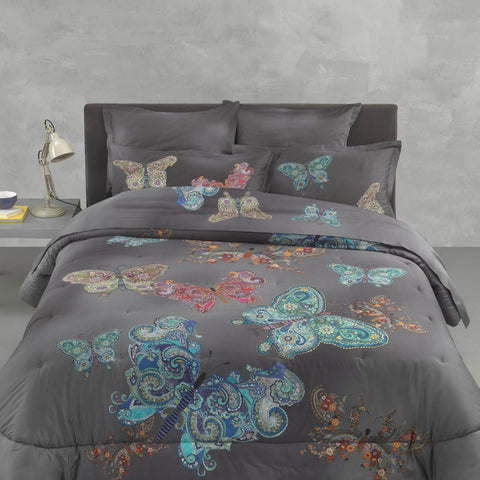 Trapunta Emporium Mariposa Moderno in Percalle