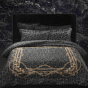 Trapunta Philipp Plein Leopard chains Moderno in Raso di cotone