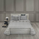 Trapunta Trussardi Mosaic Moderno in Raso Jacquard
