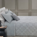 Trapunta Trussardi Rombhus Geometrico in Raso Jacquard